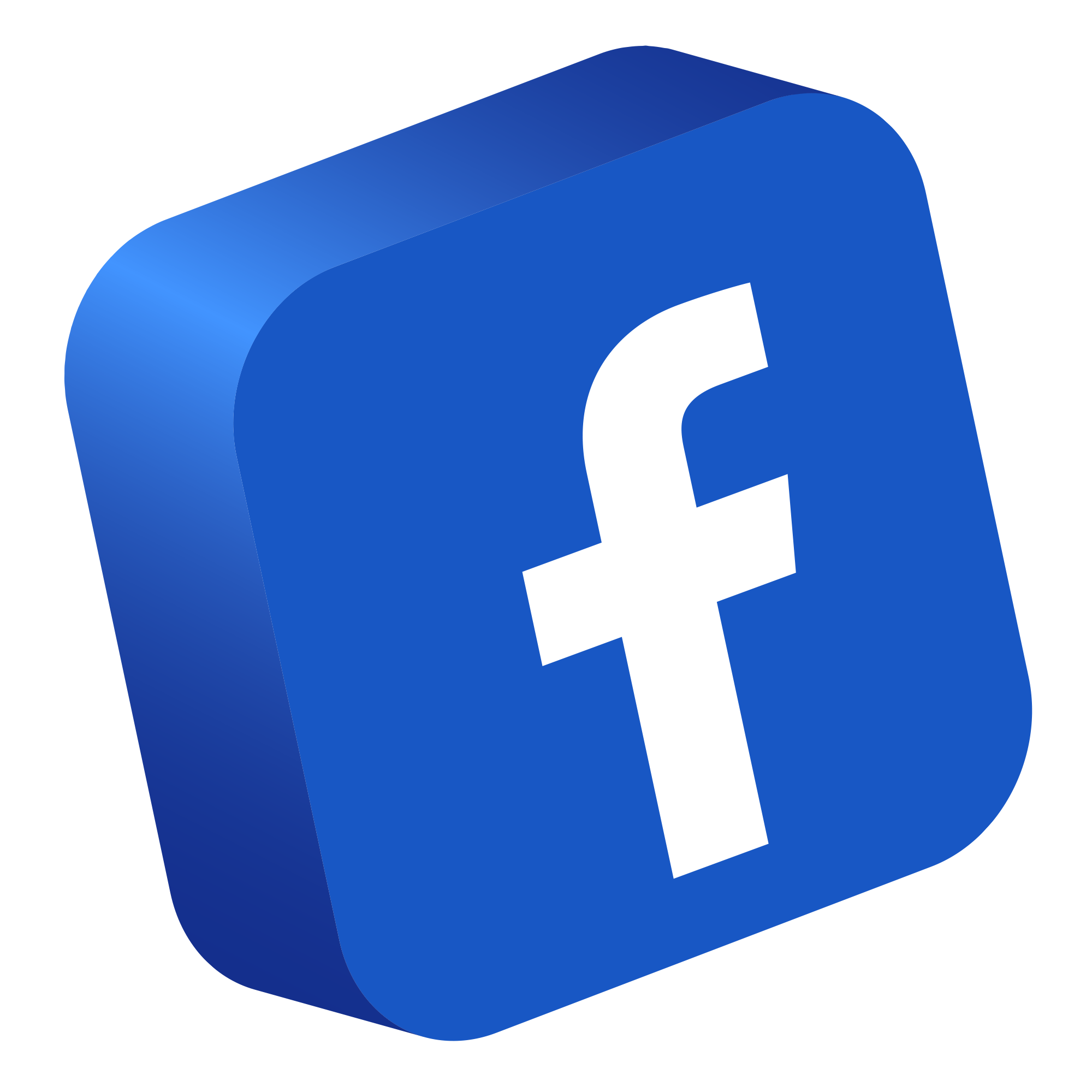 Facebook Logo 3d Button Social Media Png 3 Stendy Mallet